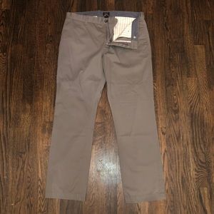 Gray Chino Dress Pants